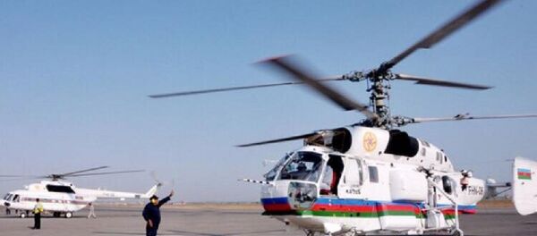 აზერბაიჯანის საგანგებო სიტუაციების სამინისტროს ვერტმფრენი აზერბაიჯანის საგანგებო სიტუაციების სამინისტროს ვერტმფრენი - Sputnik საქართველო