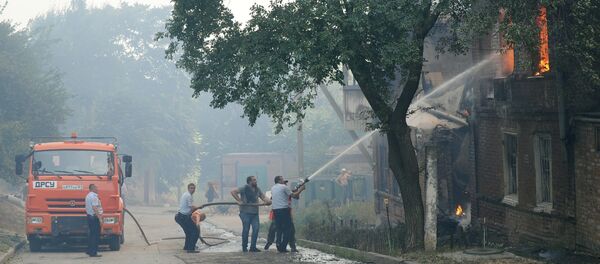 Пожар в Ростове-на-Дону - Sputnik Грузия