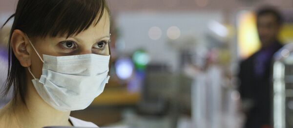 Меры предосторожности для защиты от вируса на территории аэропорта Шереметьево-1 - Sputnik Грузия