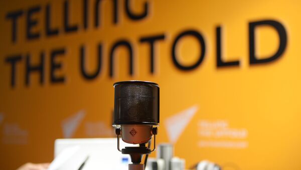 В студии радио Sputnik на XIX Петербургском международном экономическом форуме - Sputnik Грузия