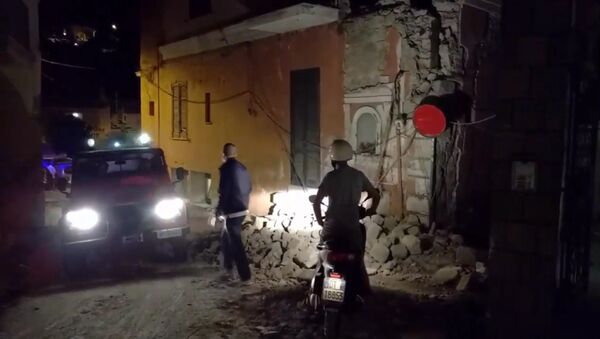 Разрушительное землетрясение в Италии - Sputnik Грузия