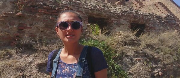 Древняя крепость Нарикала в объективе мобильного репортера Sputnik Древняя крепость Нарикала в объективе мобильного репортера Sputnik - Sputnik Грузия