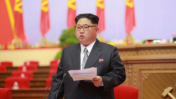 Северокорейский лидер Ким Чен Ын - Sputnik Грузия