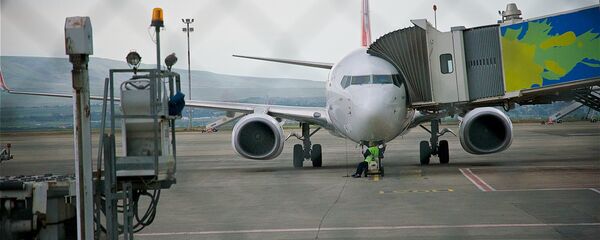 Пассажирский самолет у терминала в тбилисском аэропорту - Sputnik Грузия