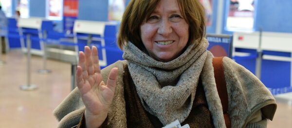 სვეტლანა ალექსიევიჩი სვეტლანა ალექსიევიჩი - Sputnik საქართველო