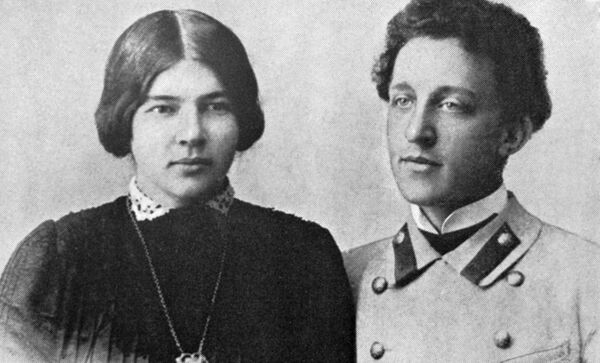 Любовь Менделеева, Александр Блок Любовь Менделеева, Александр Блок - Sputnik Грузия