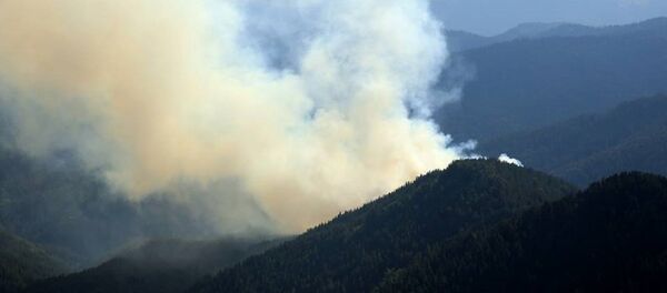 ხანძარი აბასთუმანთან ხანძარი აბასთუმანთან - Sputnik საქართველო