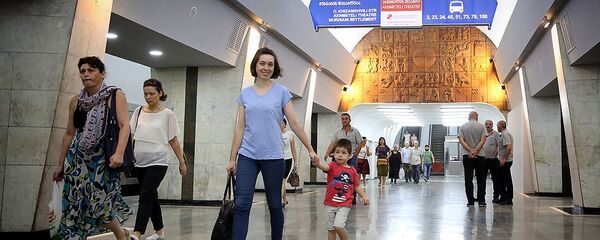 თბილისის მეტროსადგური ახმეტელი - Sputnik საქართველო