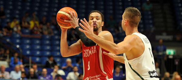 СБорная Грузии по баскетболу играет против Литвы - Sputnik Грузия