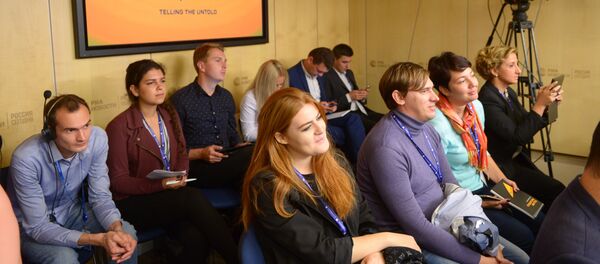 Школа молодого журналиста Sputnik в Москве - Sputnik Грузия