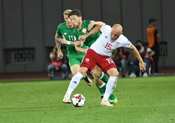 Следующий отборочный матч сборная Грузии проведет 5 сентября на выезде против Австрии, а центральная встреча группы D состоится в Дублине, где Ирландия примет Сербию - Sputnik Грузия
