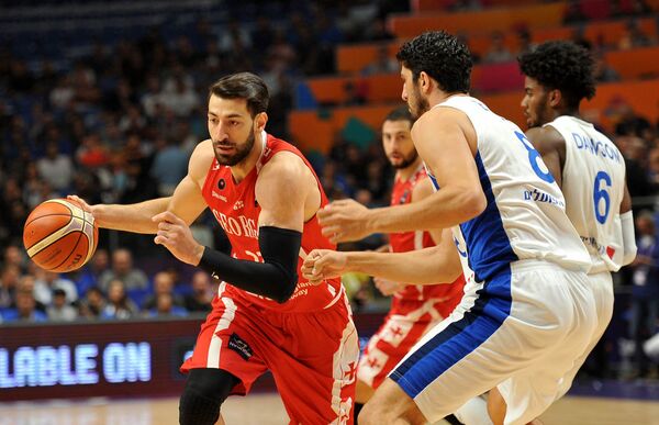 Матч между сборными Грузии и Израиля по баскетболу - Sputnik Грузия