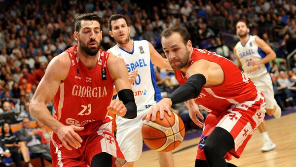 Матч между сборными Грузии и Израиля по баскетболу - Sputnik Грузия