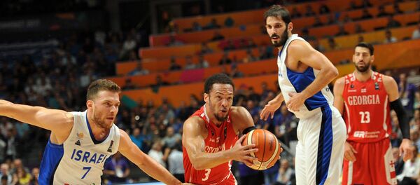Матч между сборными Грузии и Израиля по баскетболу - Sputnik Грузия