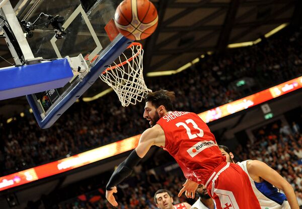 Матч между сборными Грузии и Израиля по баскетболу - Sputnik Грузия