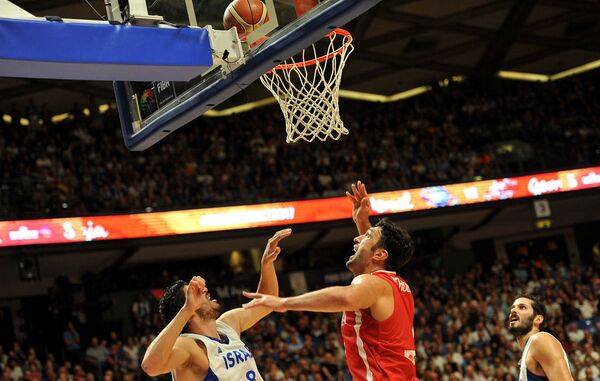 Матч между сборными Грузии и Израиля по баскетболу - Sputnik Грузия