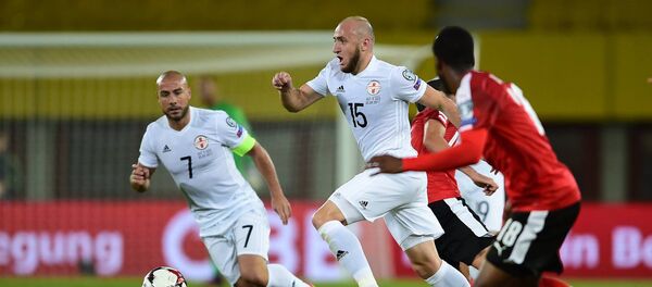 Полузащитник белорусского БАТЭ и сборной Грузии по футболу Вако Гвилия - Sputnik Грузия