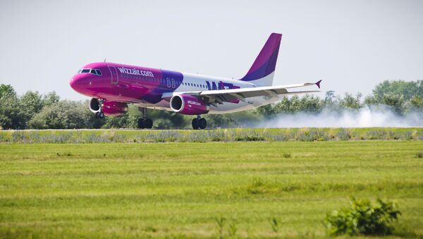 კომპანია Wizz Air-ის თვითმფრინავი - Sputnik საქართველო