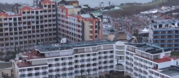 Cъемка с вертолета последствий урагана Ирма - Sputnik Грузия