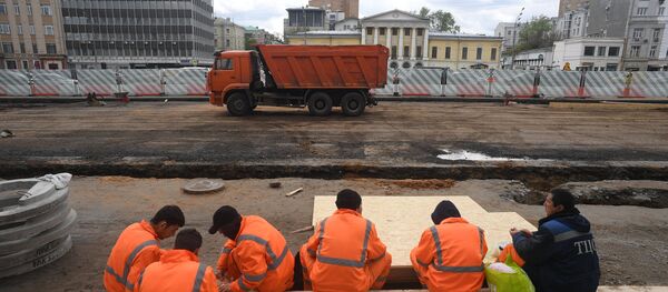Реконструкция Садового кольца Москвы - Sputnik Грузия