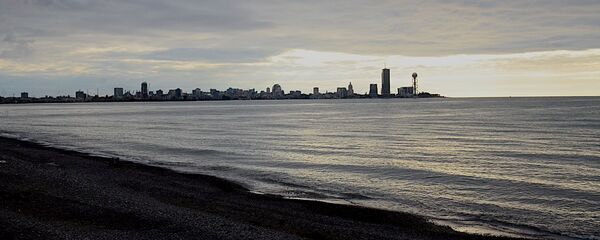 Батуми вид на город на закате - Sputnik Грузия