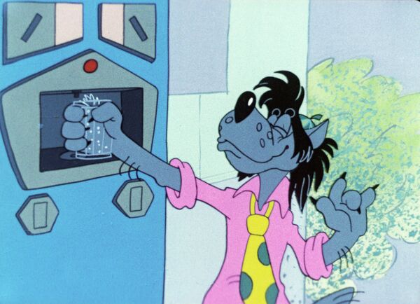 Кадр из мультипликационного фильма режиссера Вячеслава Котеночкина Ну погоди ! - Sputnik Грузия