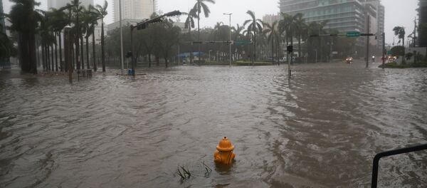 Затопленные улицы в центре Майами после урагана Ирма - Sputnik Грузия