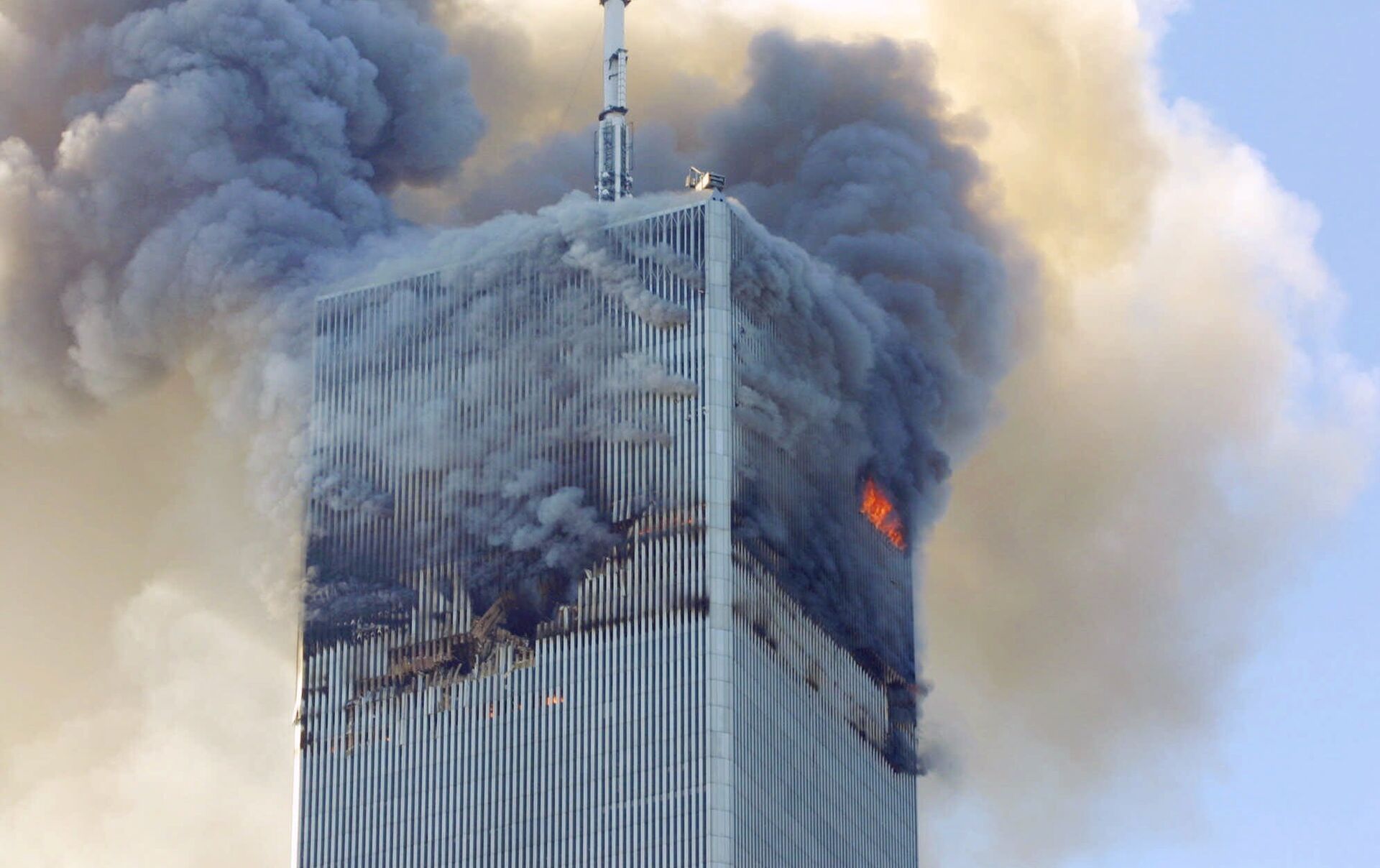 Северная башня ВТЦ 11 сентября