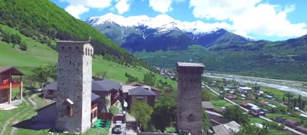 Знаменитые сванские башни в горах Грузии - Sputnik Грузия