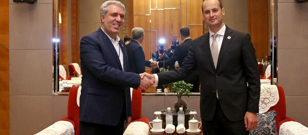 ალი აშგარი და მიხეილ ჯანელიძე ალი აშგარი და მიხეილ ჯანელიძე - Sputnik საქართველო