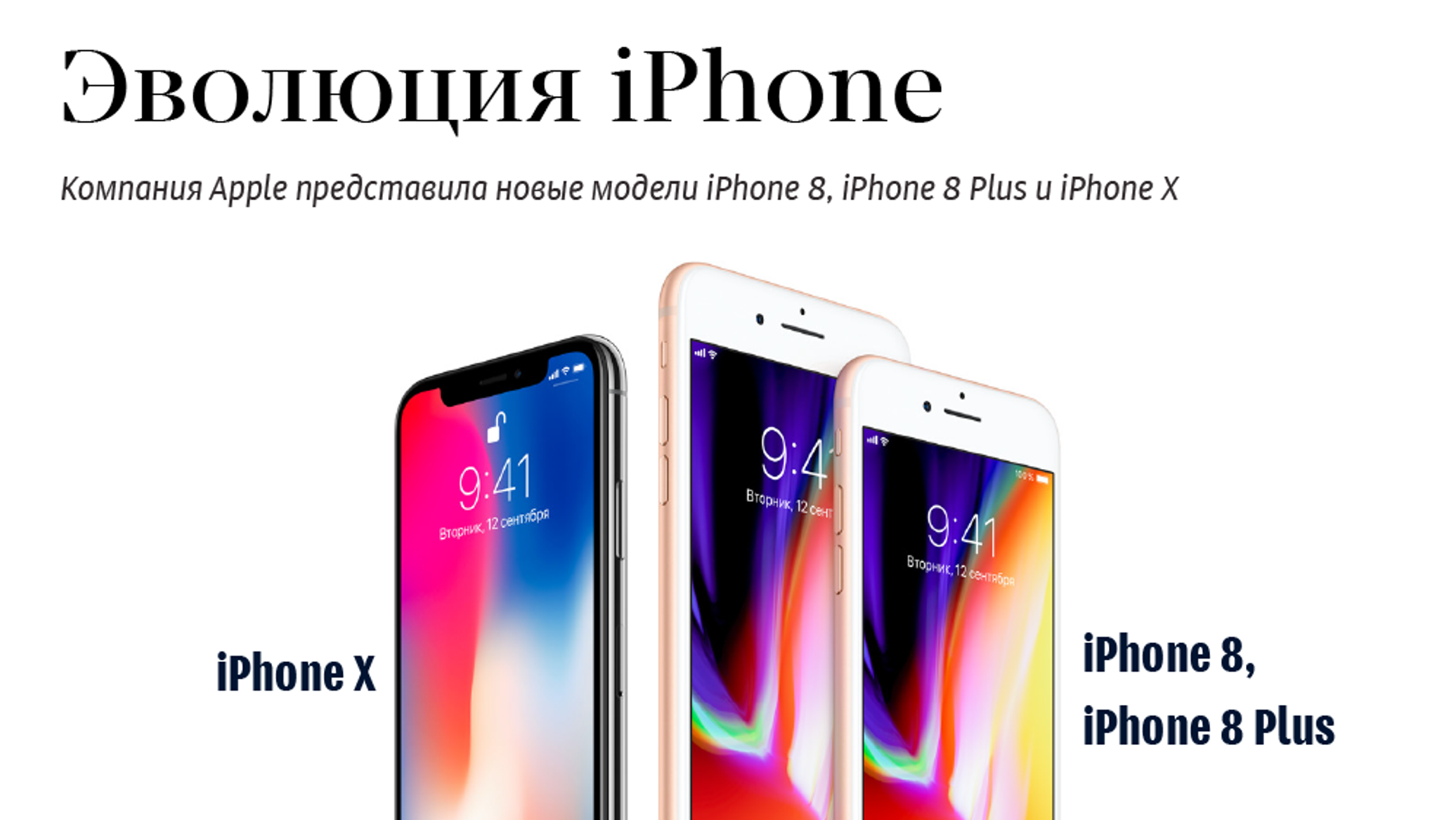 Эволюция iPhone - 14.09.2017, Sputnik Грузия