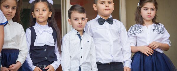 Начало учебного года в тбилисской 98-й общеобразовательной школе - Sputnik Грузия