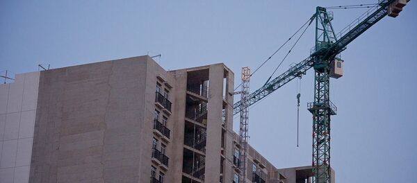 Строительство нового жилого дома в грузинской столице - Sputnik Грузия