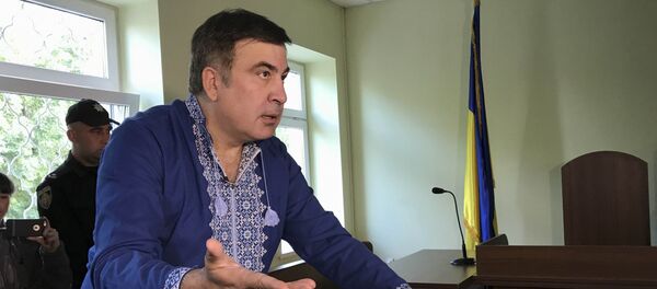 მიხეილ სააკაშვილი მოსტისკას სასამართლოს სხდომაზე - Sputnik საქართველო