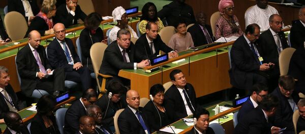 Грузинская делегация на ГА ООН - Sputnik Грузия