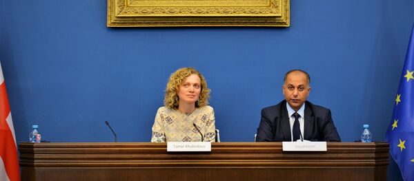 თამარ ხულორდავა და საჯად კარიმი თამარ ხულორდავა და საჯად კარიმი - Sputnik საქართველო