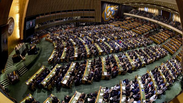 LIVE: Трансляция Генассамблеи ООН в Нью-Йорке. День второй - Sputnik Грузия