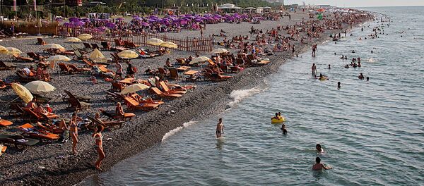 Черноморский пляж и набережная Батуми - Sputnik Грузия