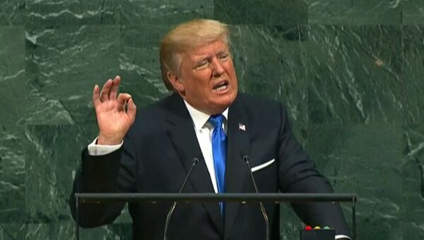 Выступление Дональда Трампа на ГА ООН - Sputnik Грузия