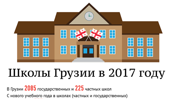 Школы Грузии в 2017 году - Sputnik Грузия
