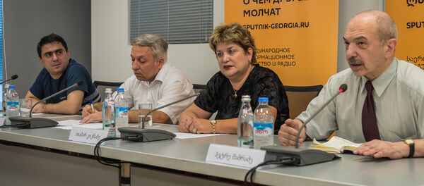 Пресс-конференция российско-грузинские отношения - Sputnik Грузия