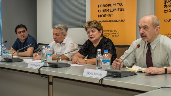 Пресс-конференция российско-грузинские отношения - Sputnik Грузия