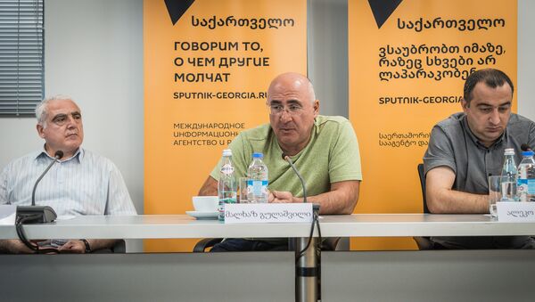 Пресс-конференция в Тбилисском международном пресс-центре - Sputnik Грузия