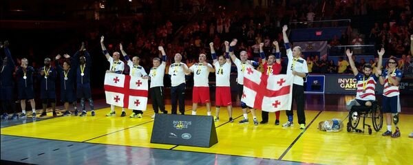 Грузинские военные на Invictus Games в Канаде - Sputnik Грузия