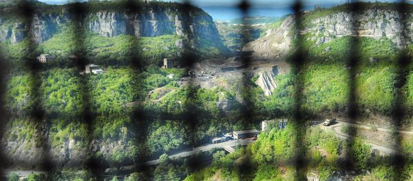 ხედი ჭიათურის საბაგიროდან ხედი ჭიათურის საბაგიროდან - Sputnik საქართველო