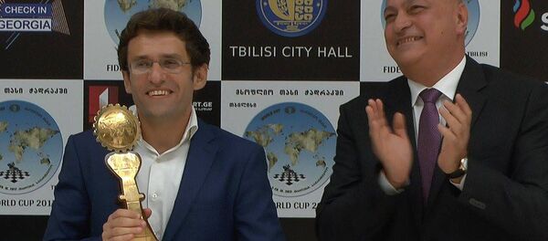 Гимн России по ошибке включили в Тбилиси на Кубке мира по шахматам - Sputnik Грузия