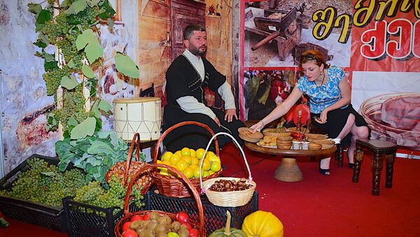 Селльскохозяйственная выставка в Аджарии - Sputnik Грузия