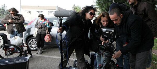 მარინა პიპინაშვილის ქალიშვილი, ნეკა ბაღდავაძე იტალიაში ფილმის გადაღების დროს - Sputnik საქართველო