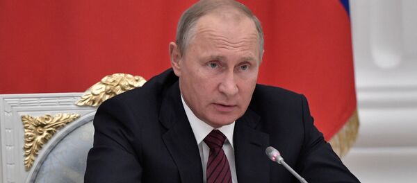 Президент РФ Владимир Путин - Sputnik Грузия