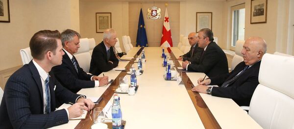 Встреча представителей правительства Грузии и Канады - Sputnik Грузия